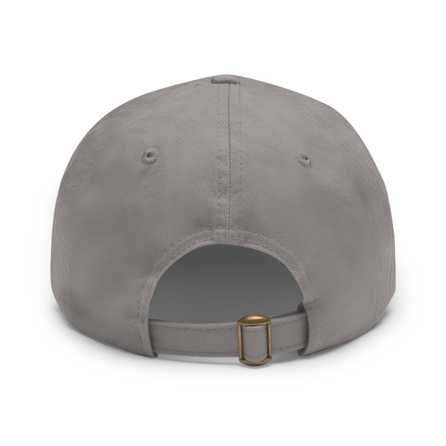 DOD Dad Hat with Leather Patch (Round)