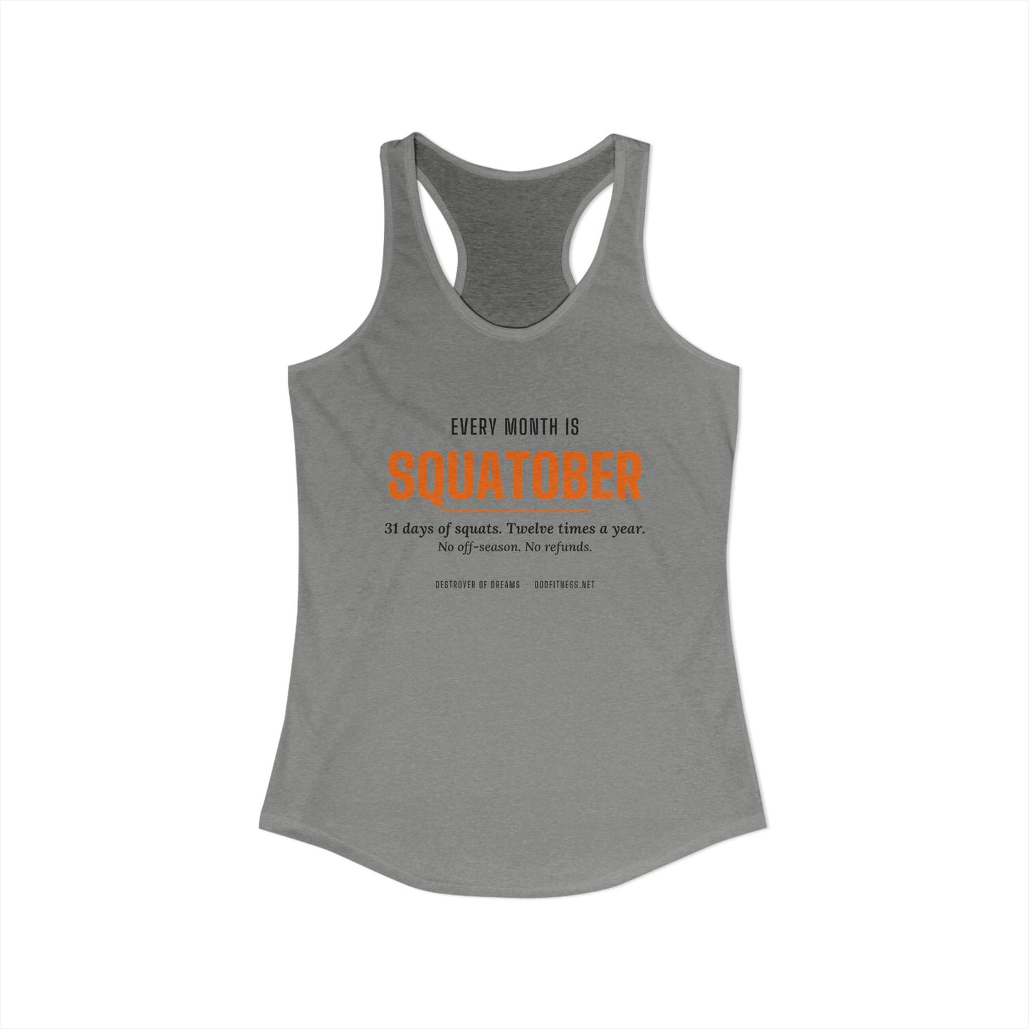 DoD Fitness - Squatober Women's Tank