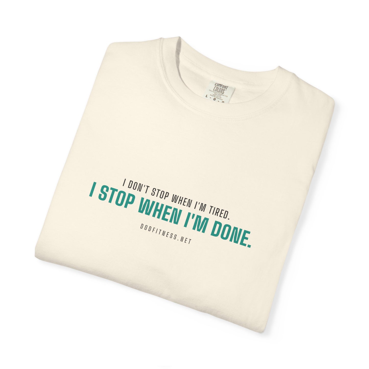 DoD Fitness - Tired Men's Tee