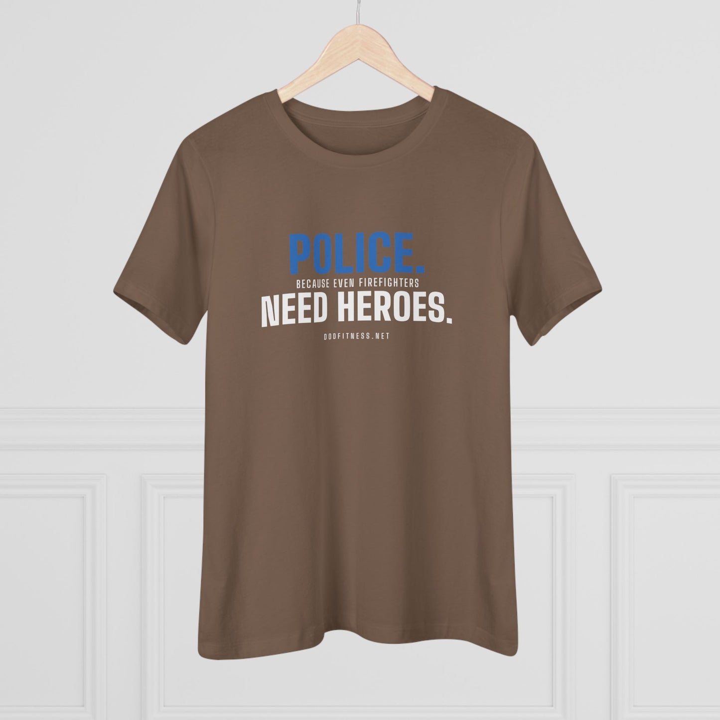 DoD Fitness - Police Need Heroes Women's Tee