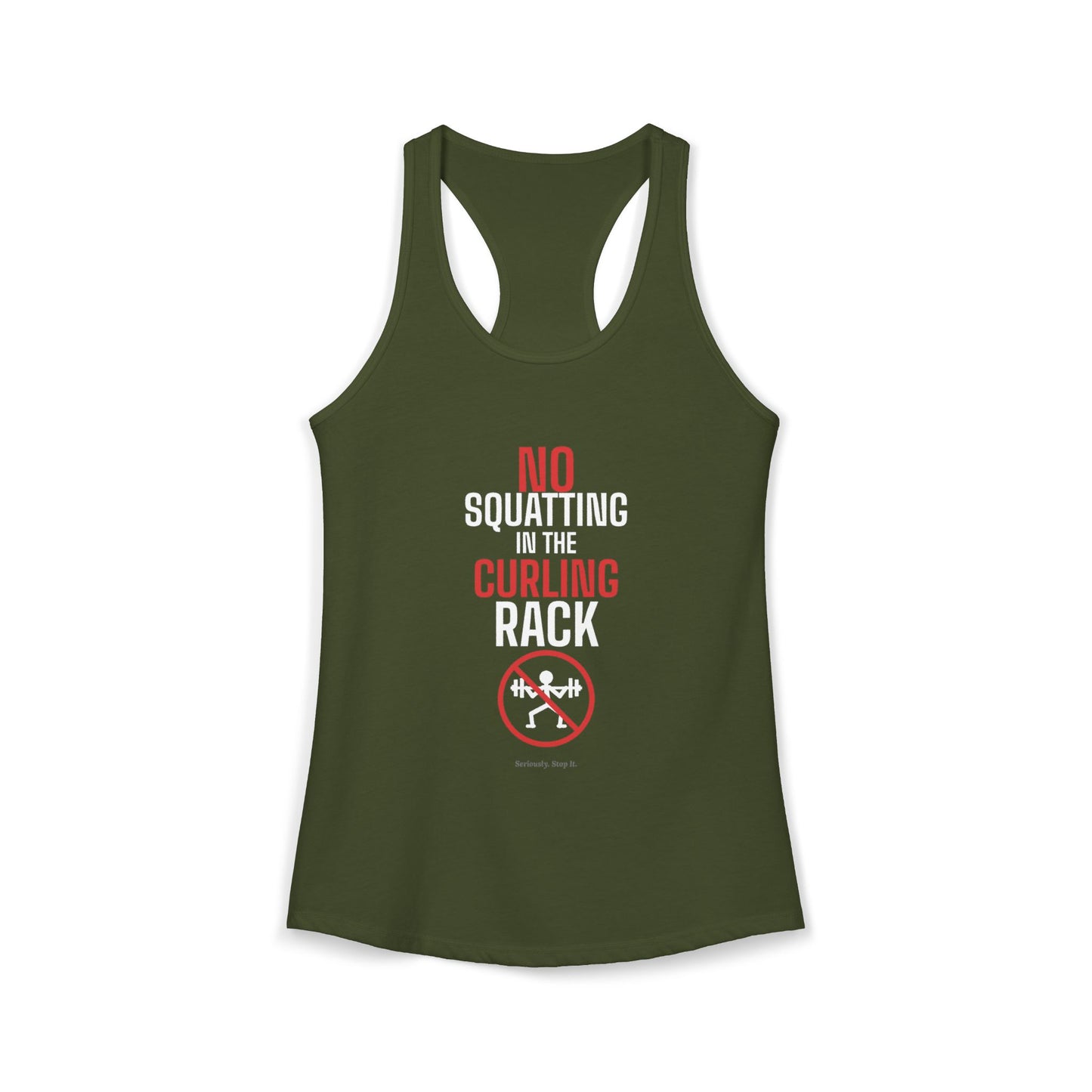DoD Fitness - Curling Rack Women's Tank