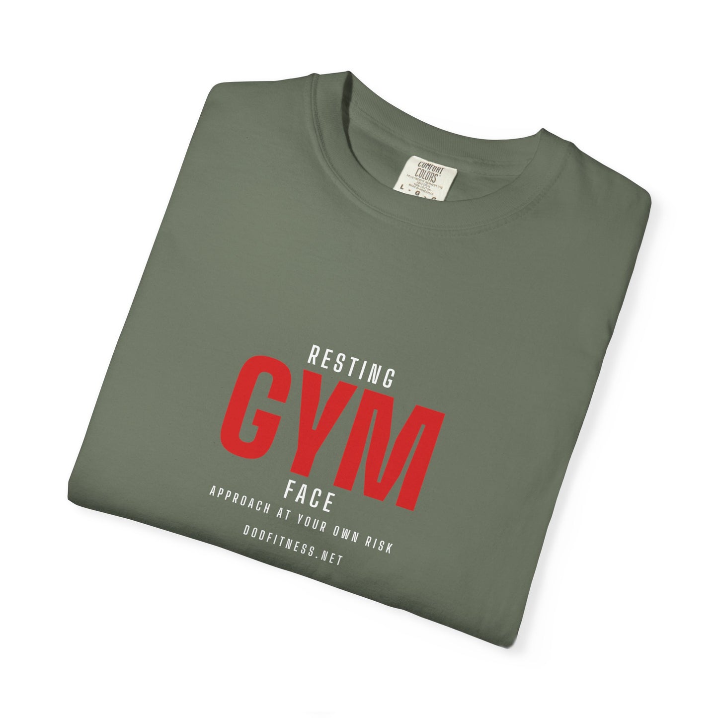DoD Fitness - Resting Gym Face Men's Tee