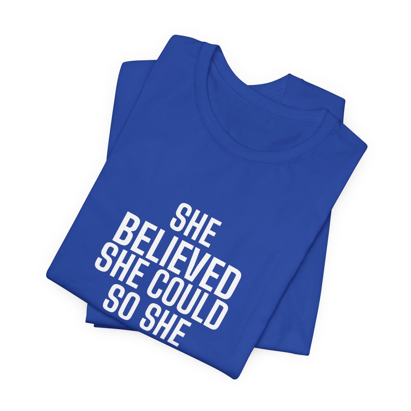 DoD Fitness - She Believed Tee