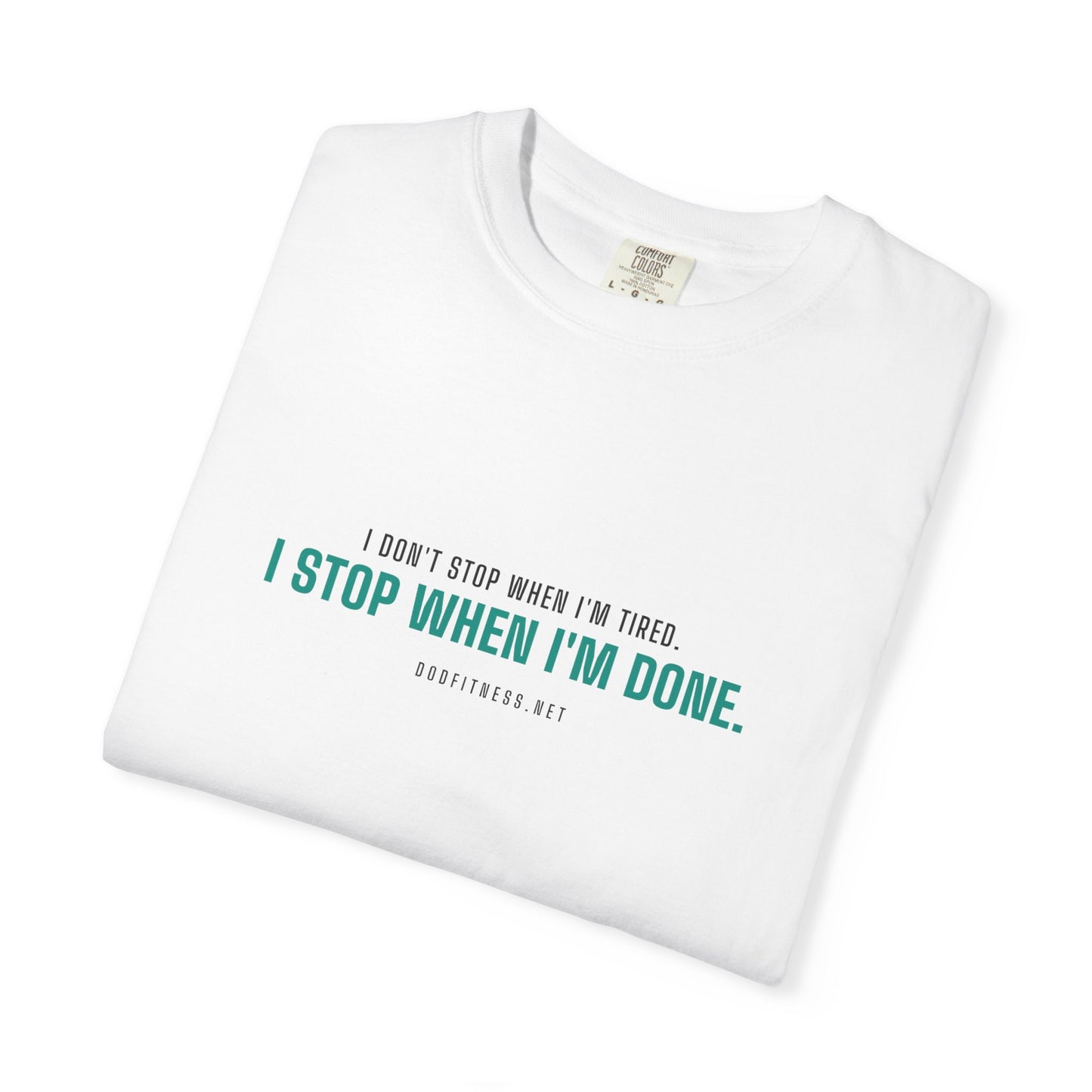 DoD Fitness - Tired Men's Tee