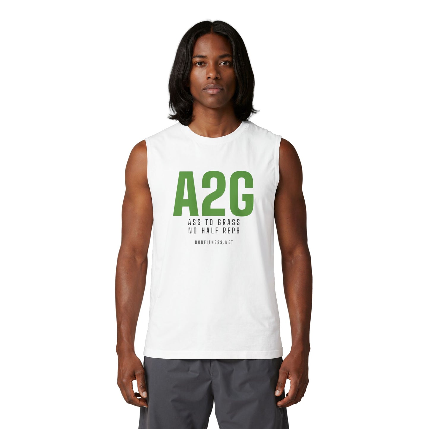 DoD Fitness - A2G - No Half Reps Stringer Tank
