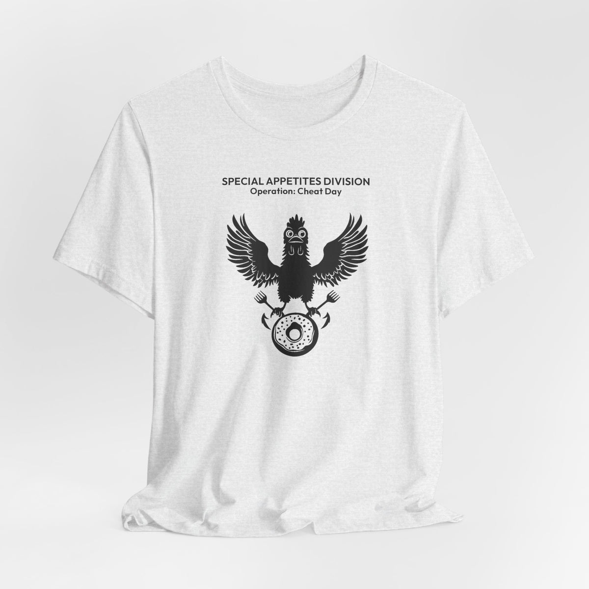 MEAL Team 6 - Operation: Cheat Day men's tee - funny gym shirt by DoD Fitness