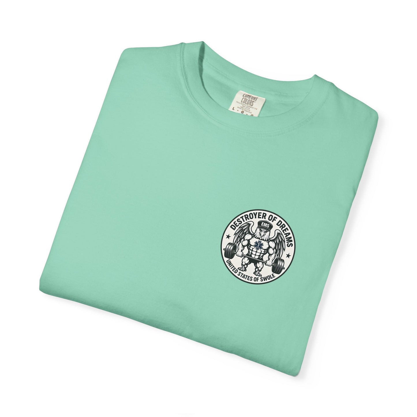 Thin Green Line men's tee - funny gym shirt by DoD Fitness