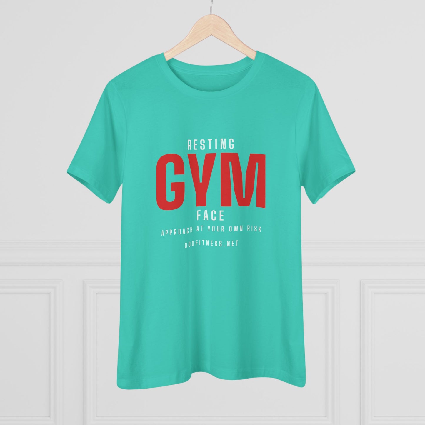 DoD Fitness - Resting Gym Face Women's Tee