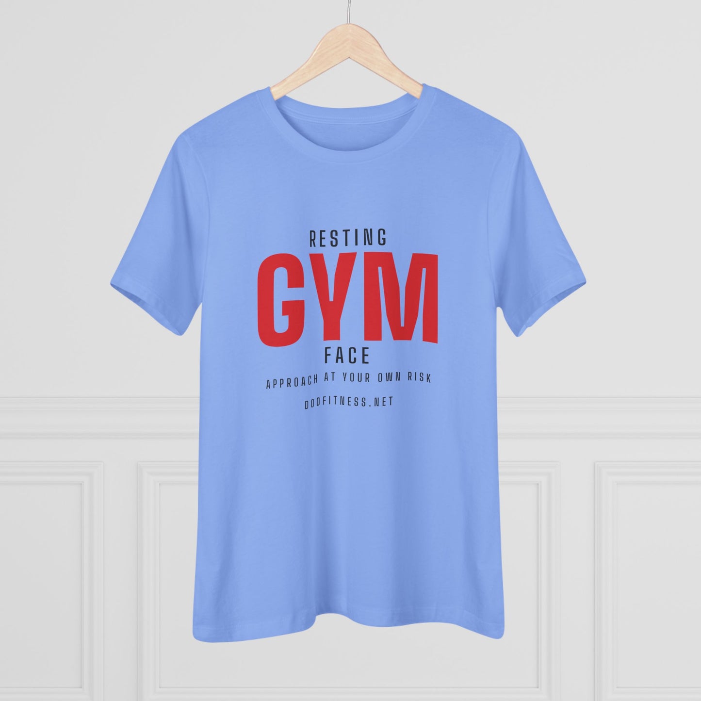 DoD Fitness - Resting Gym Face Women's Tee