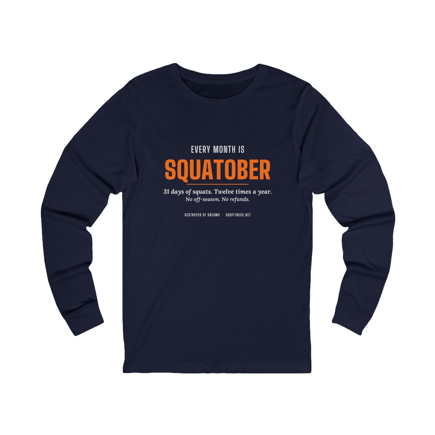 DoD Fitness - Squatober Long Sleeve
