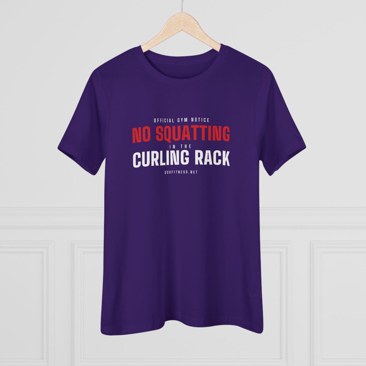 DoD Fitness - Curling Rack Women's Tee