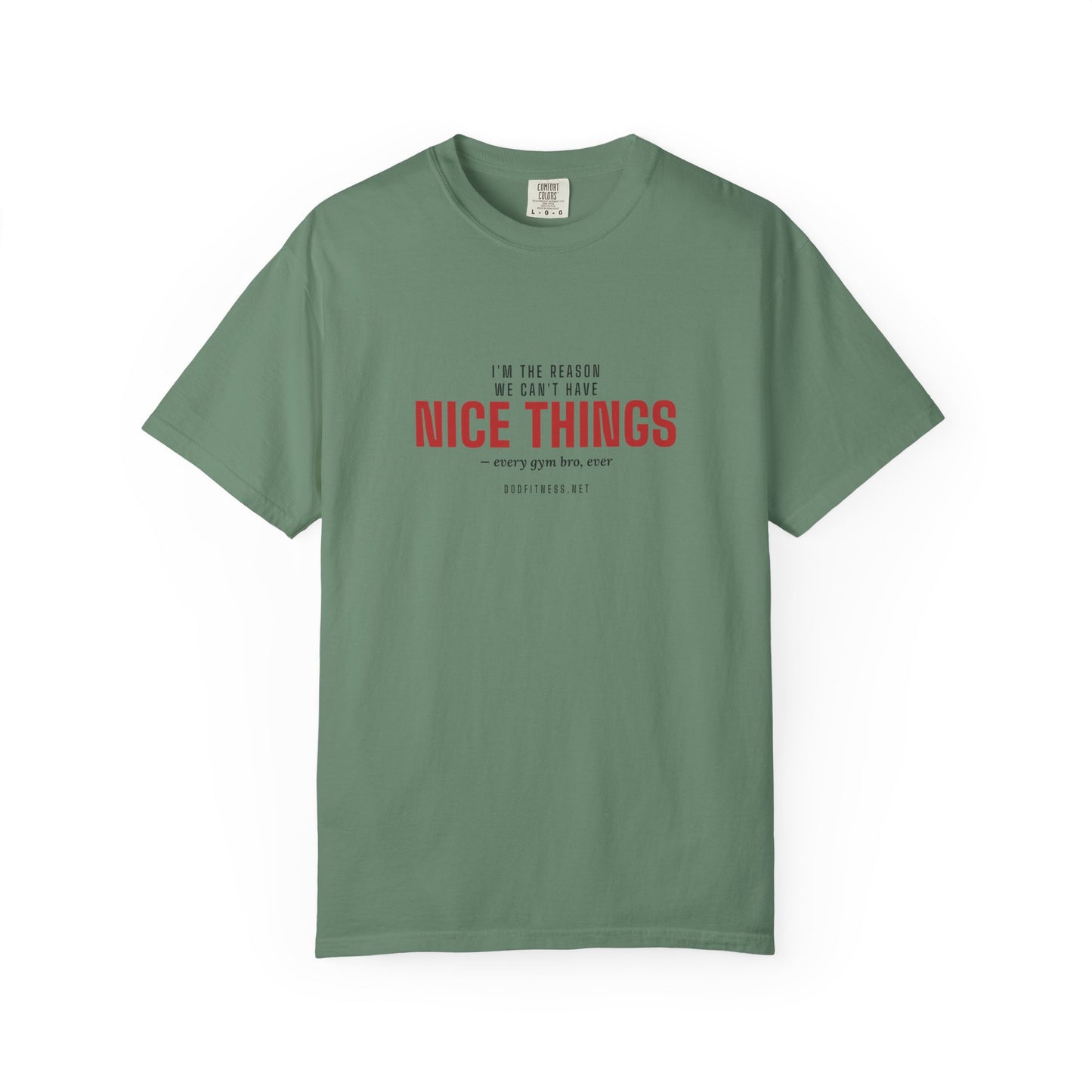 DoD Fitness - Nice Things Men's Tee
