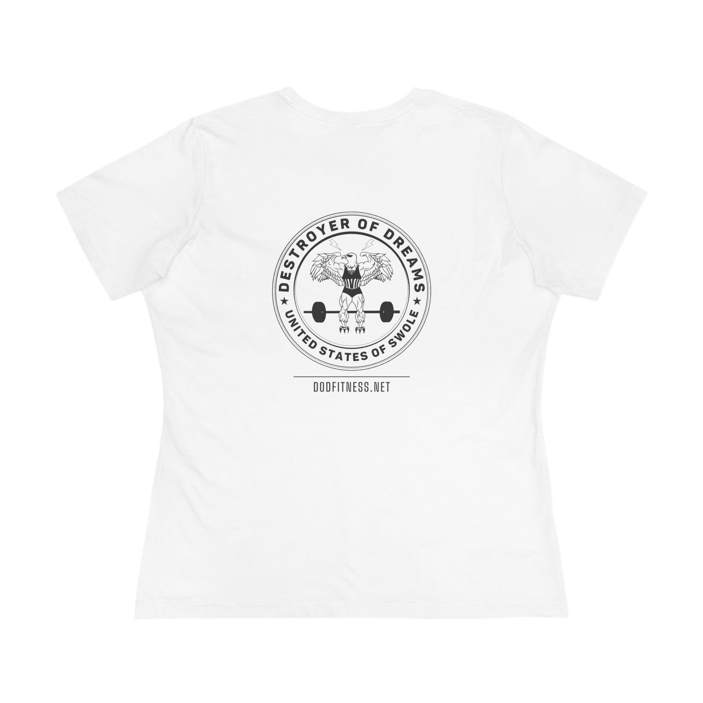 DoD Fitness - Warning Label Women's Tee