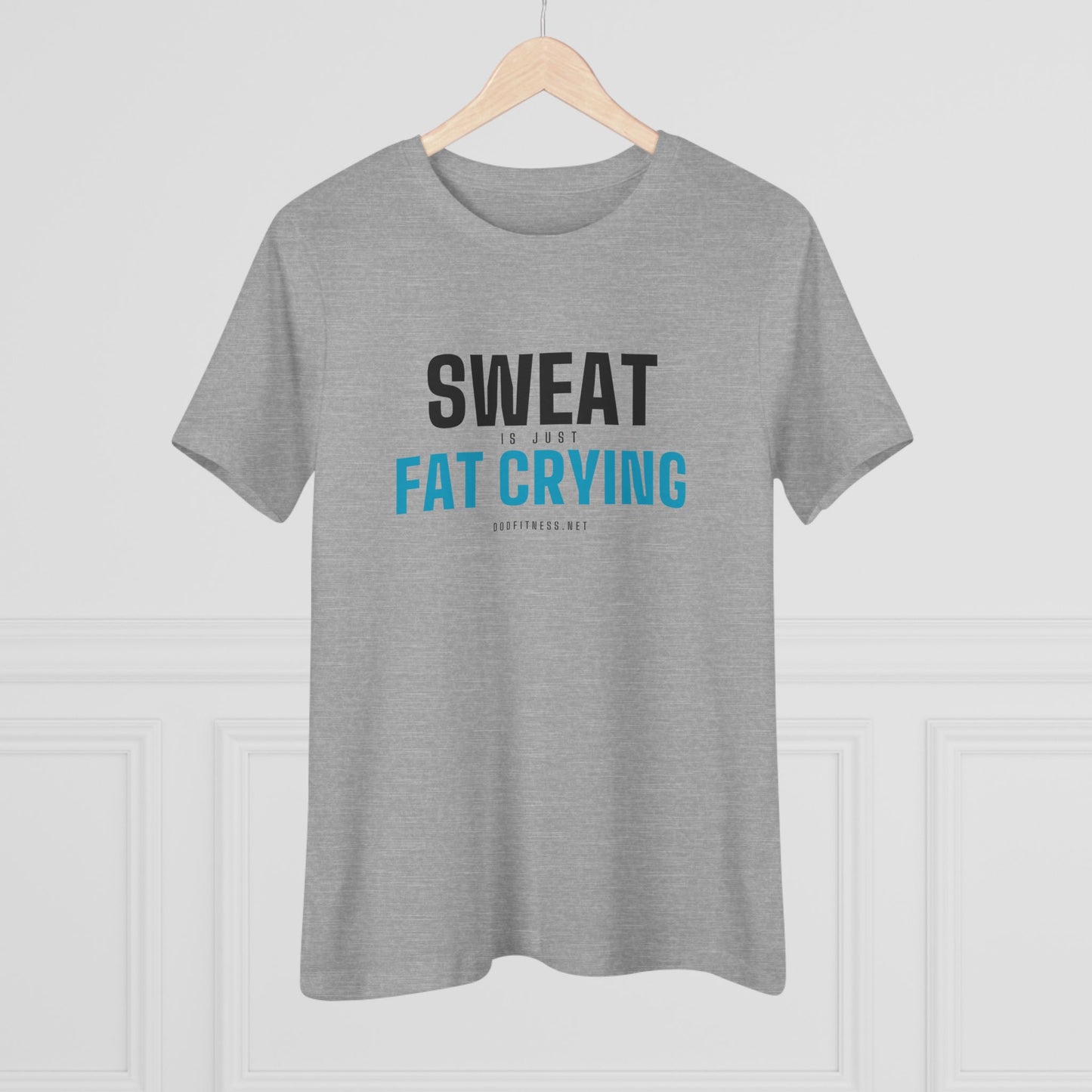 DoD Fitness - Fat Crying Frown Women's Tee
