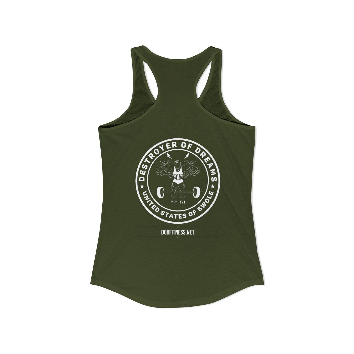 DoD Fitness - Curling Rack Women's Tank