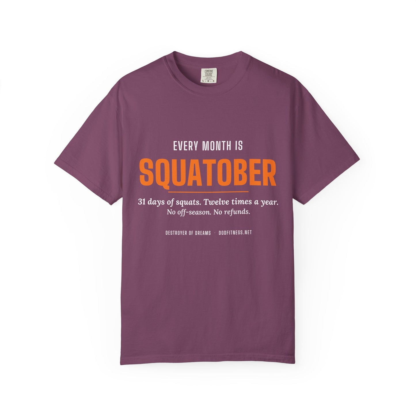 DoD Fitness - Squatober Men's Tee