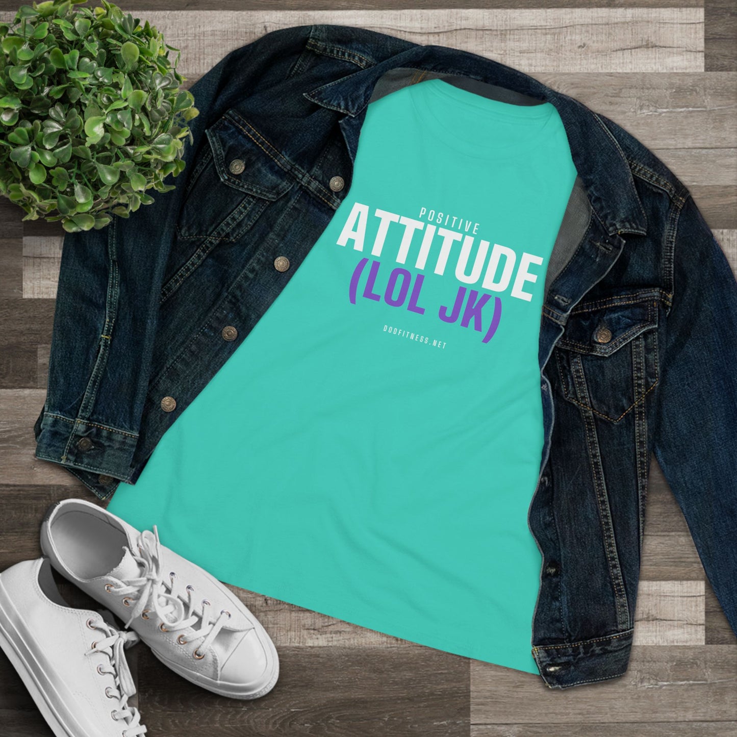 DoD Fitness - Attitude Women's Tee