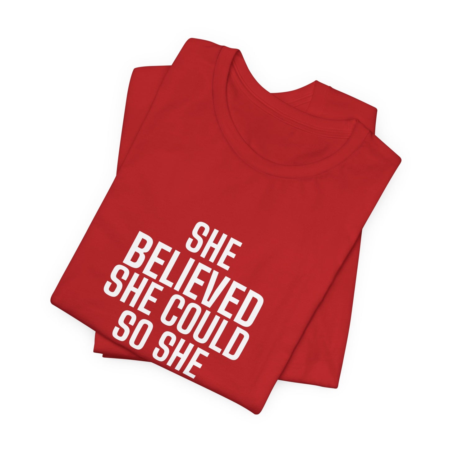 DoD Fitness - She Believed Tee