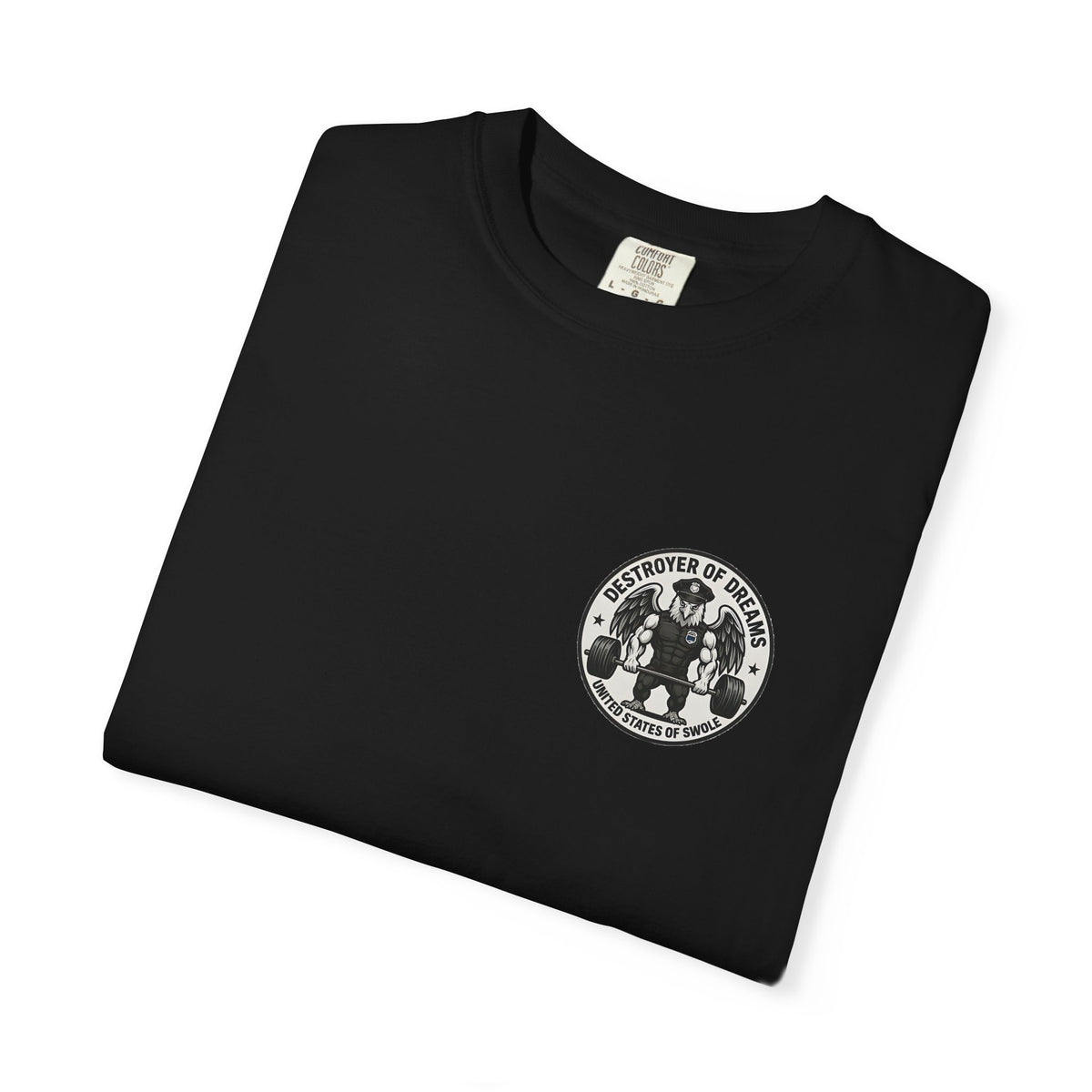 Thin Blue Line men's tee - funny gym shirt by DoD Fitness