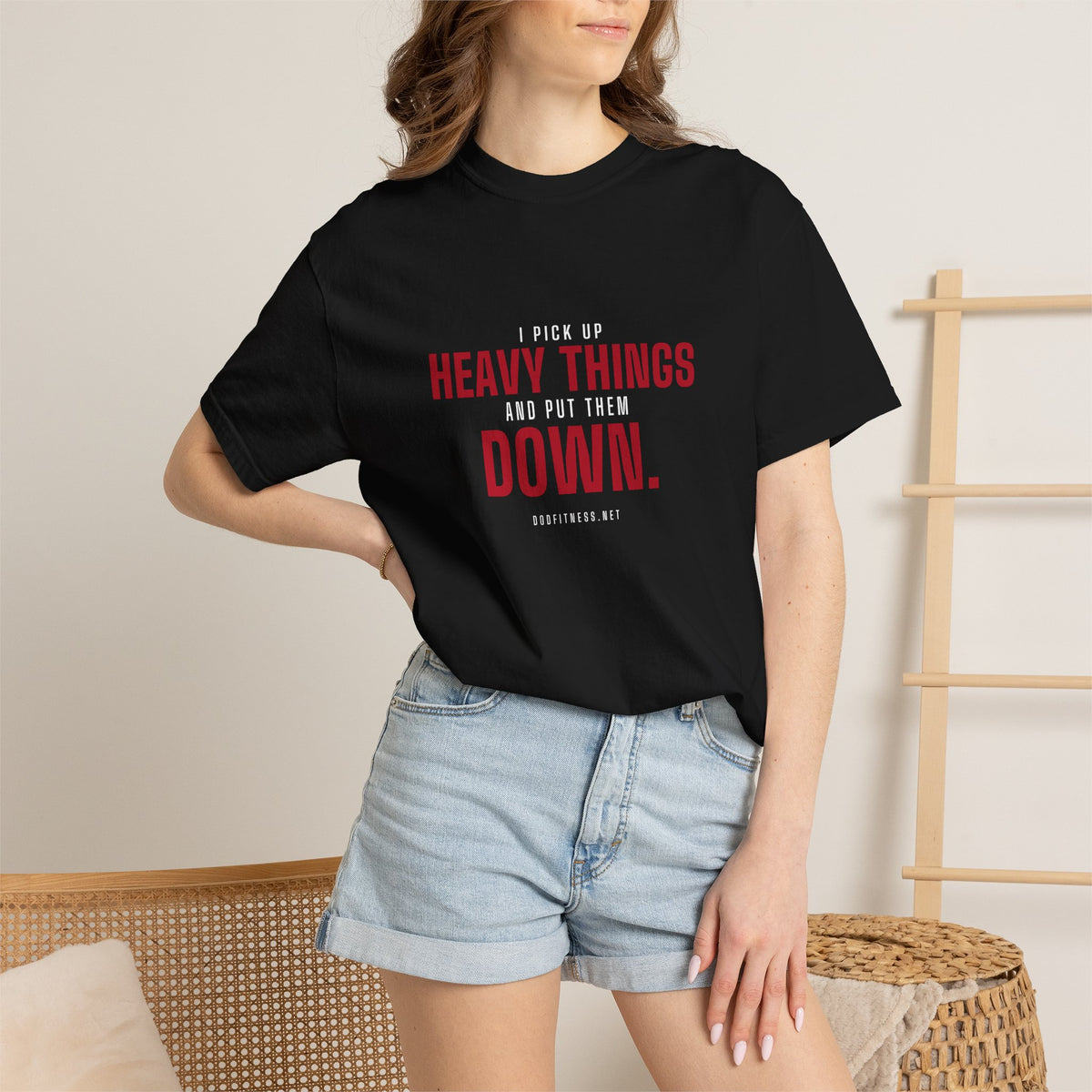 DoD Fitness - Heavy Things Men's Tee