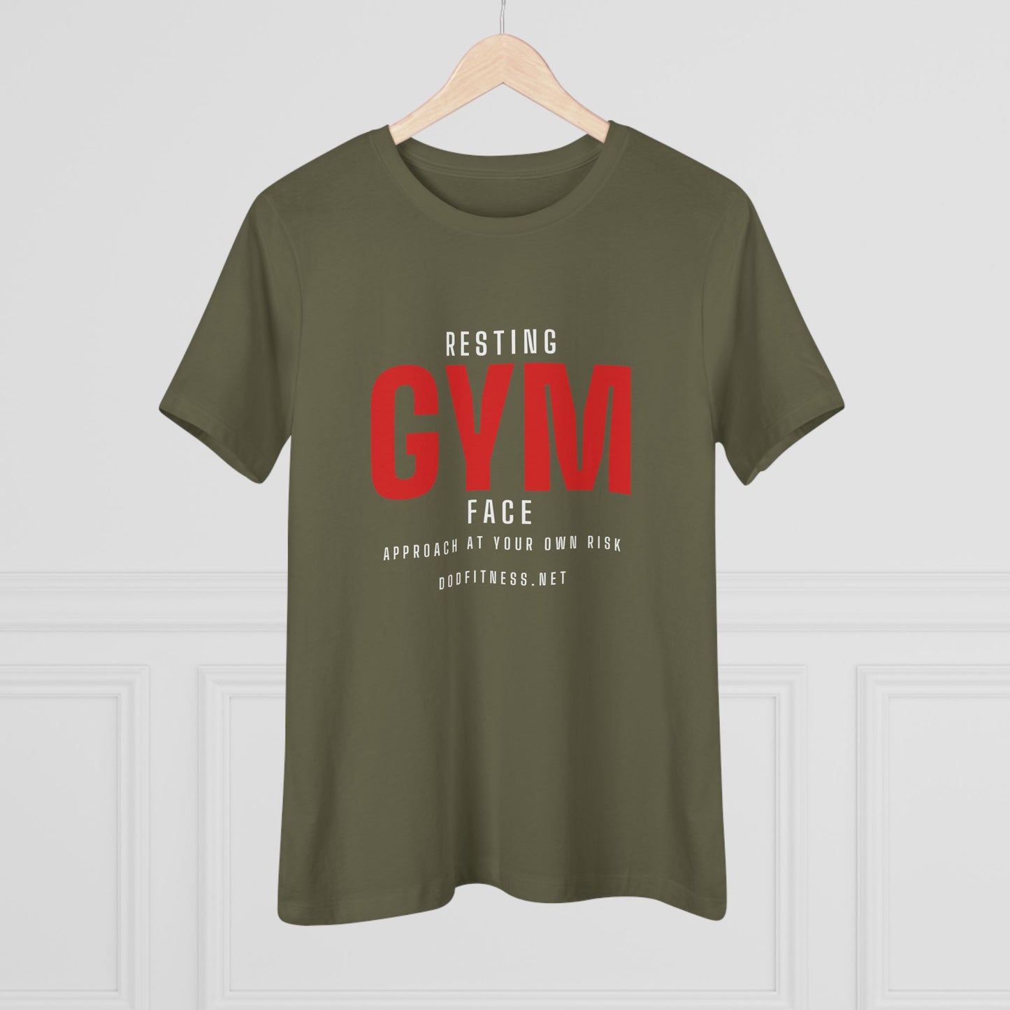 DoD Fitness - Resting Gym Face Women's Tee