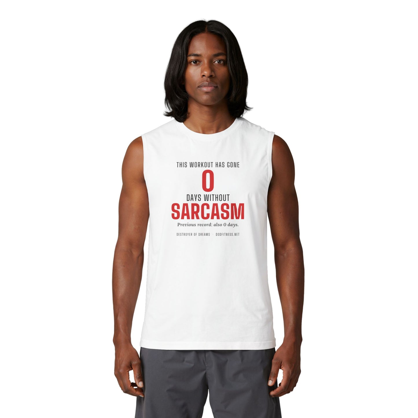 DoD Fitness - 0 Days Sarcasm Stringer Tank