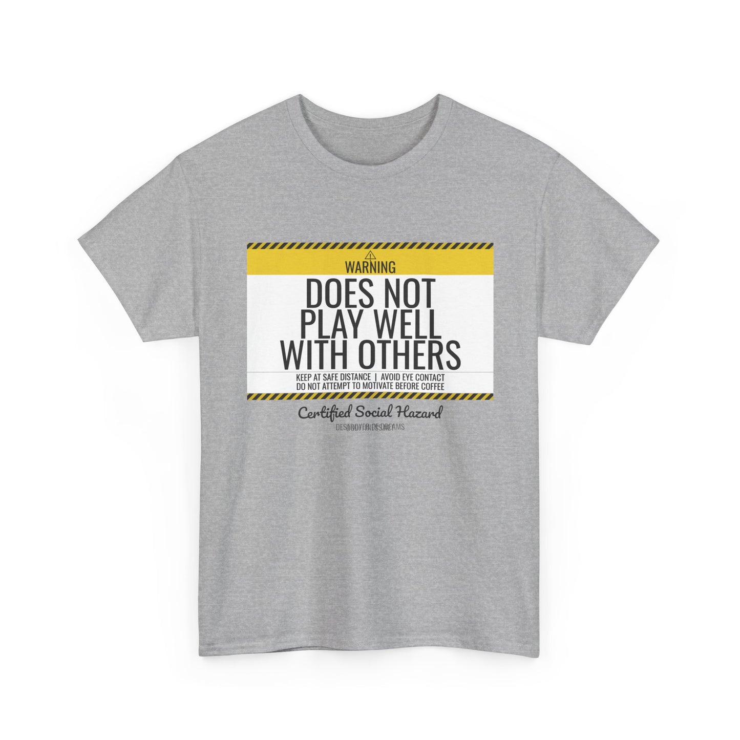 DoD Fitness - Warning Label Women's Tee