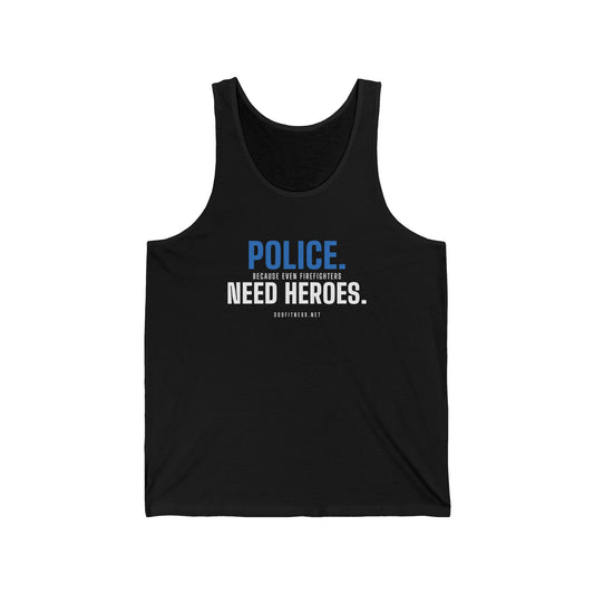 DoD Fitness - Police Need Heroes Men's Tank