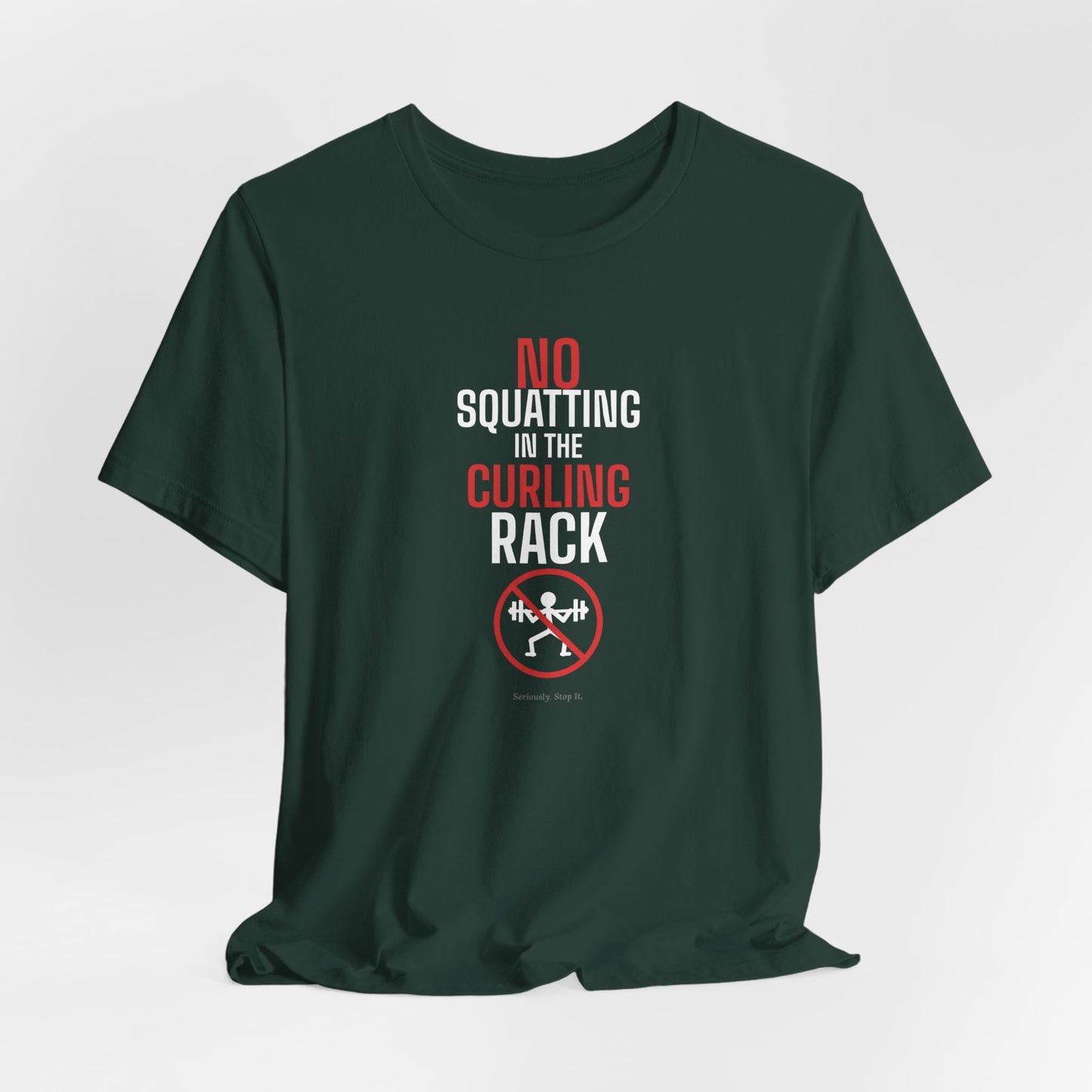 DoD Fitness - Curling Rack Tee