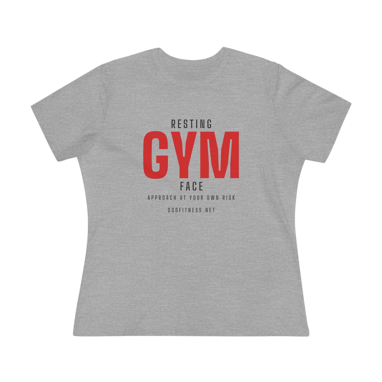 DoD Fitness - Resting Gym Face Women's Tee