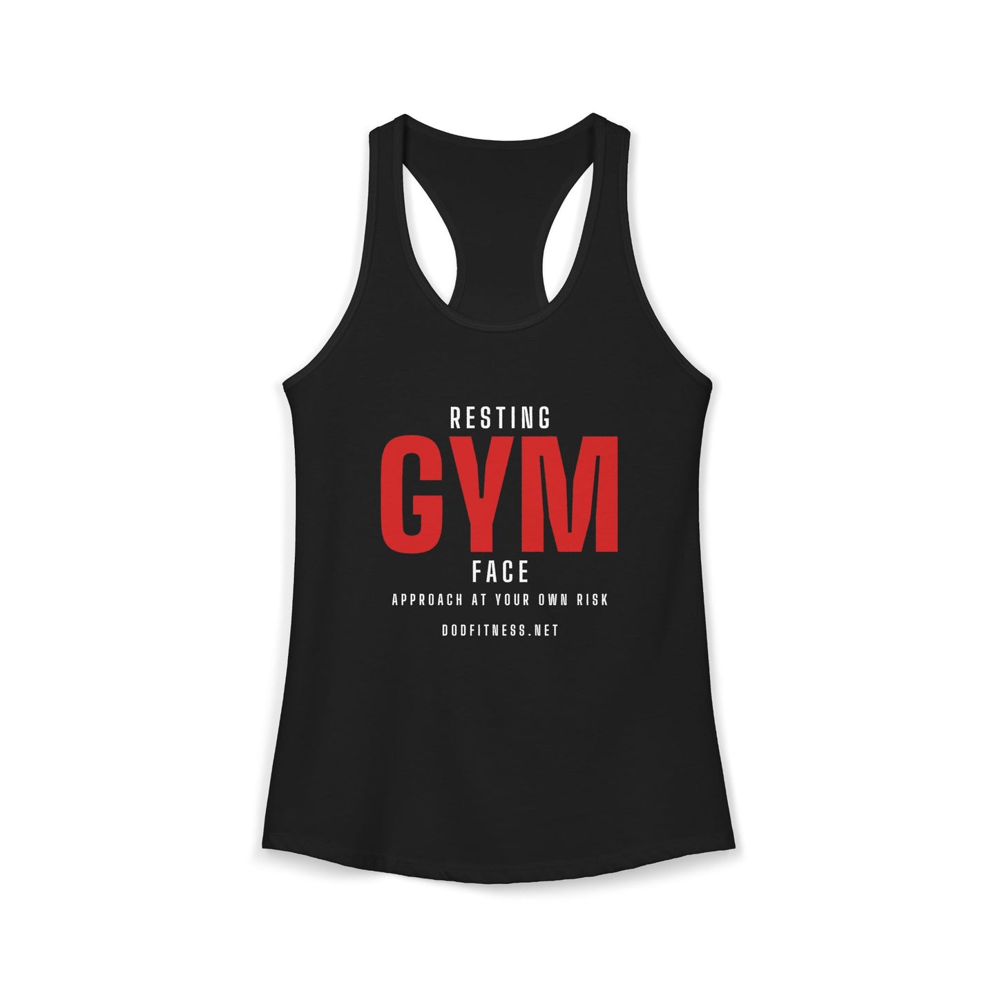 DoD Fitness - Resting Gym Face Women's Tank