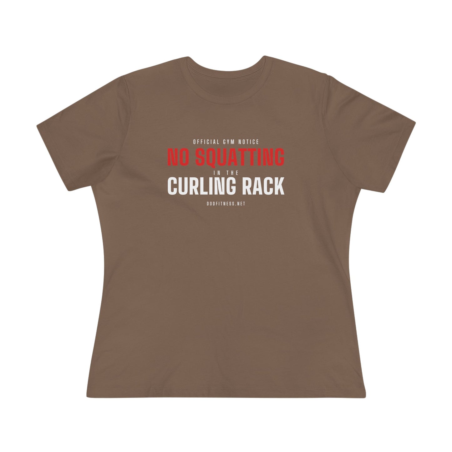 DoD Fitness - Curling Rack Women's Tee