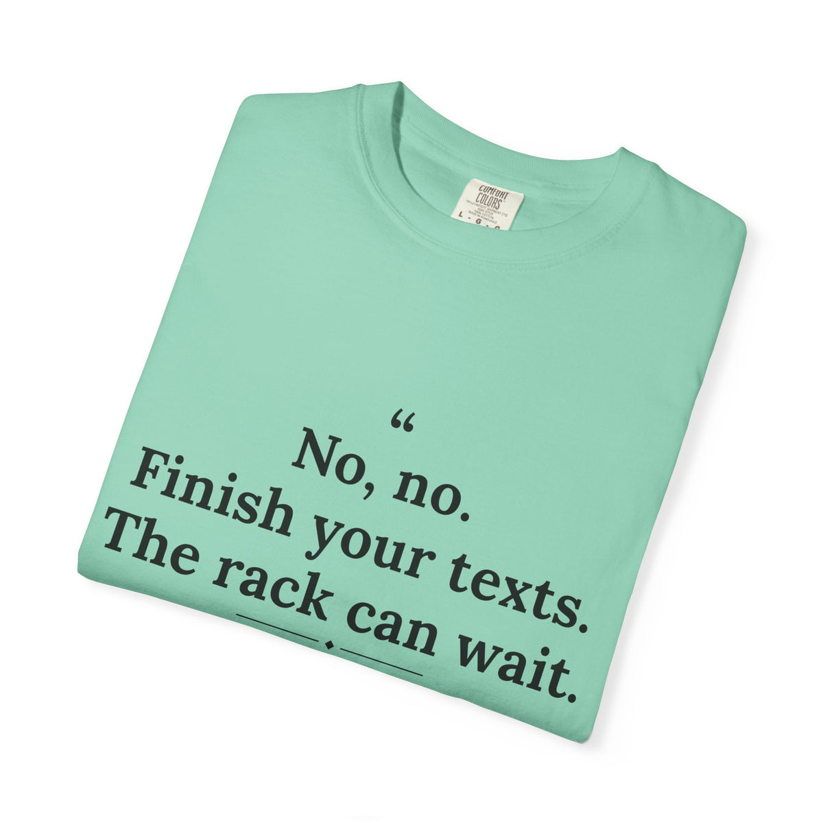 Passivitis - Finish Your Texts men's tee - funny gym shirt by DoD Fitness