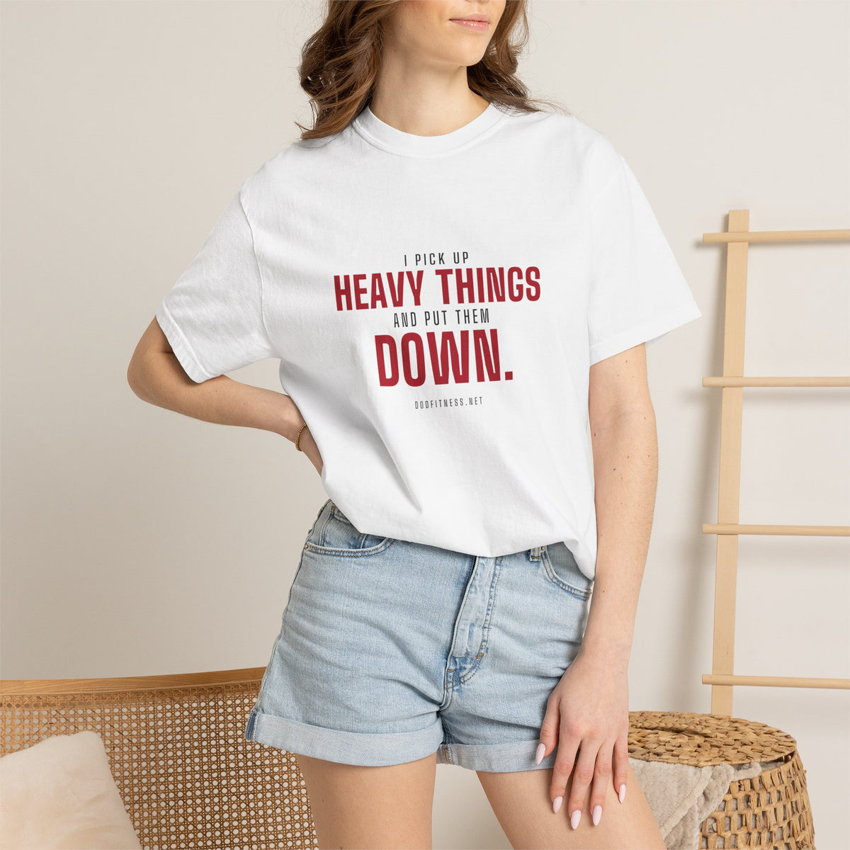 DoD Fitness - Heavy Things Men's Tee
