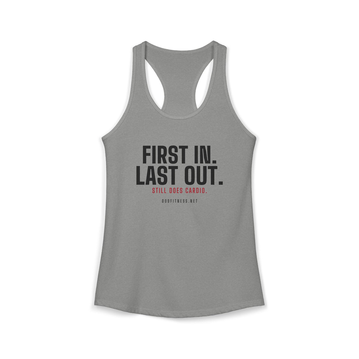 DoD Fitness - First In Last Out Women's Tank