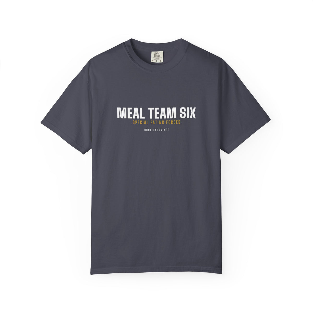 MEAL Team 6 - Special Eating Forces men's tee in Navy - funny gym shirt by DoD Fitness