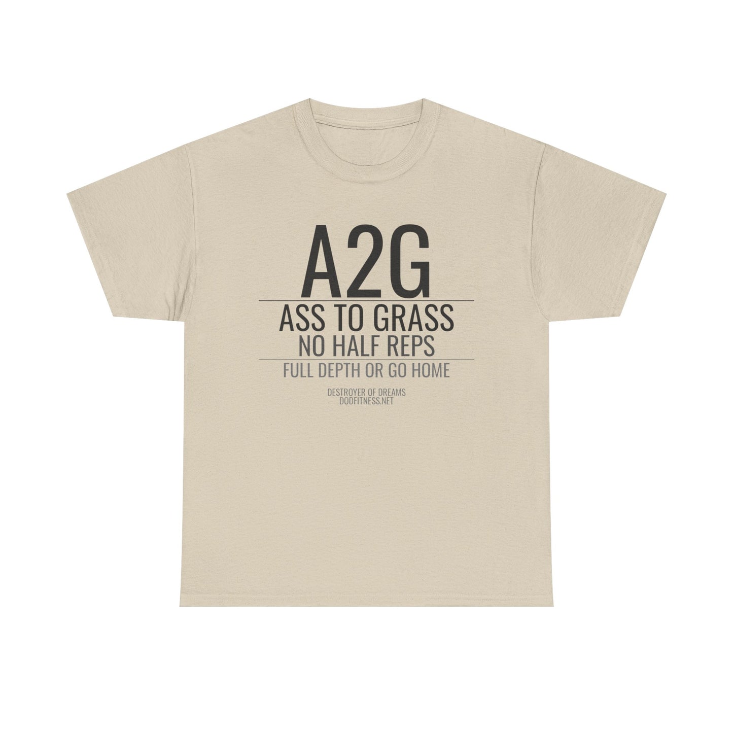 DoD Fitness - A2G - No Half Reps Women's Tee