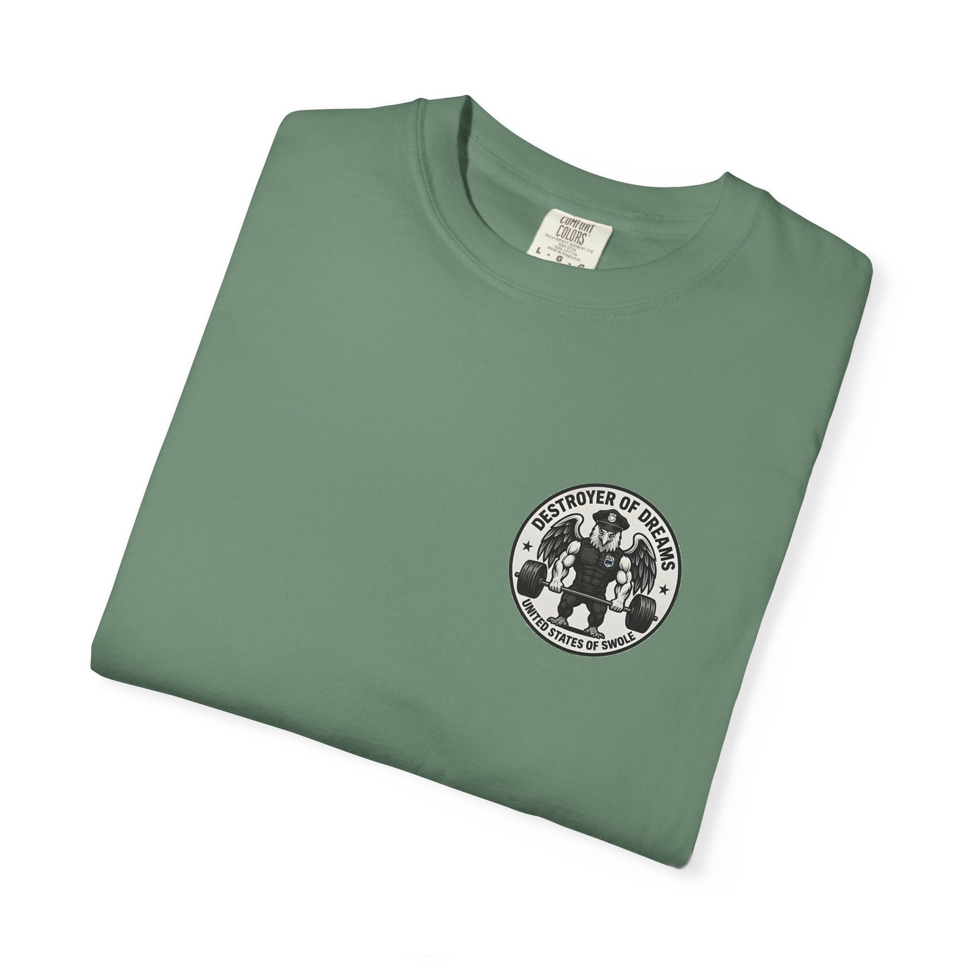 Thin Blue Line men's tee - funny gym shirt by DoD Fitness