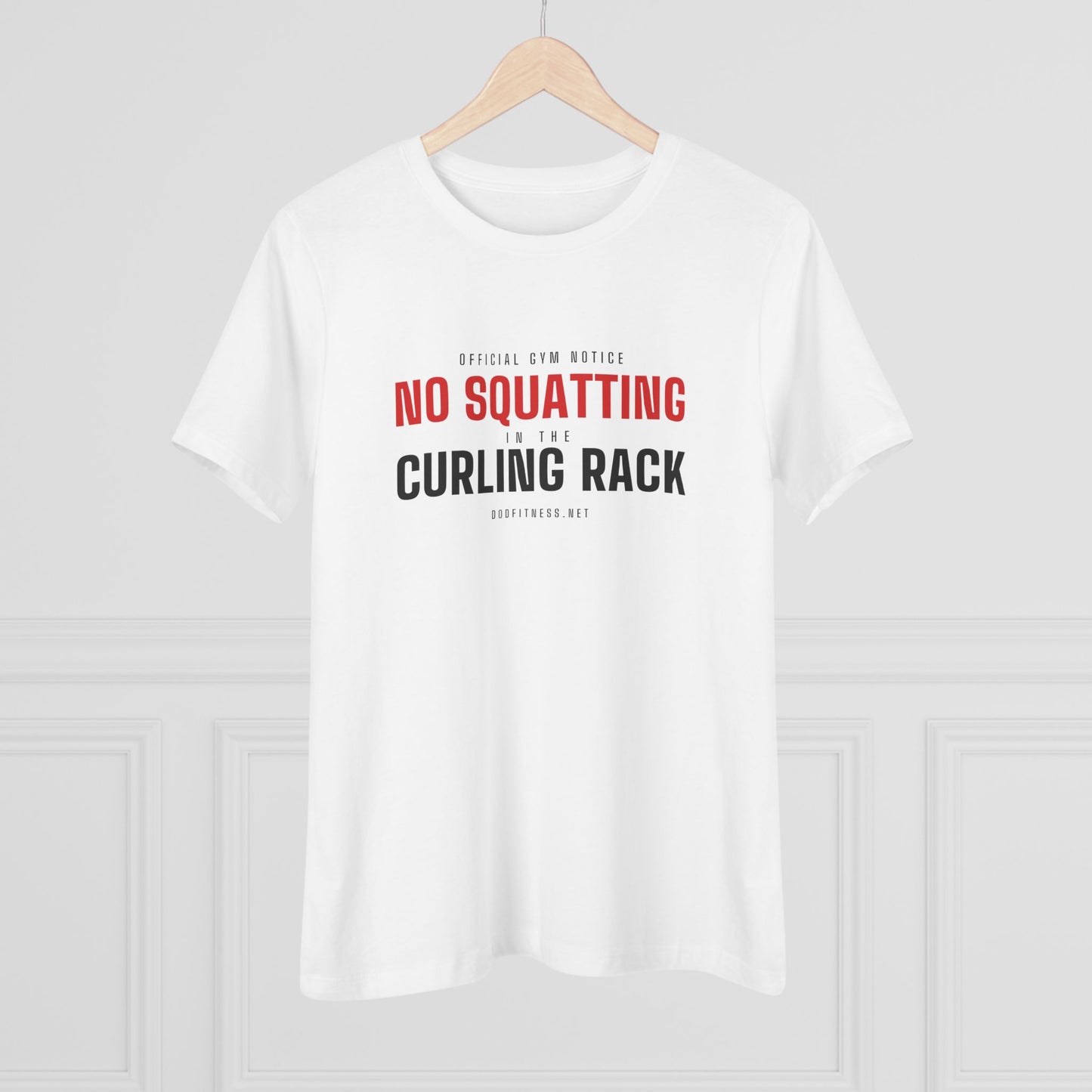 DoD Fitness - Curling Rack Women's Tee
