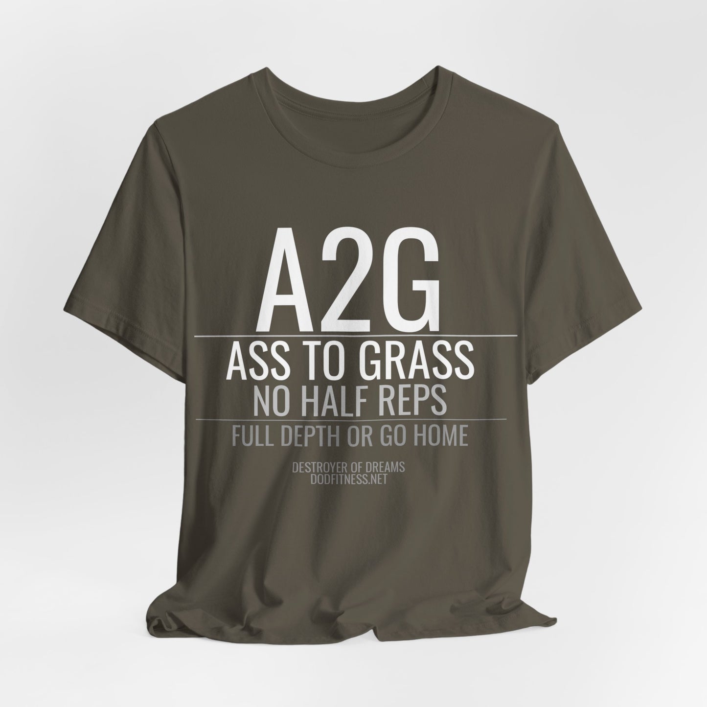 DoD Fitness - A2G - No Half Reps Men's Tee