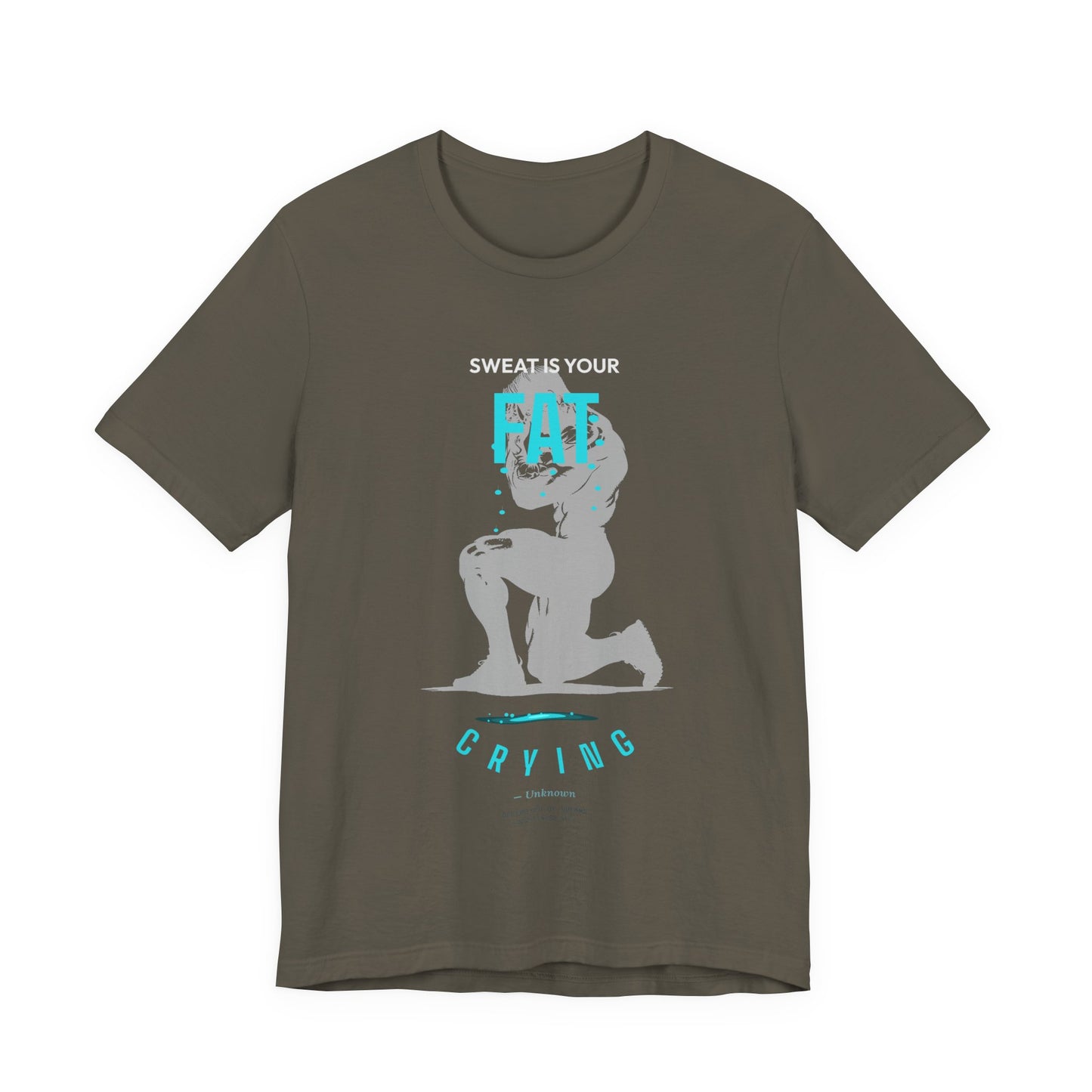DoD Fitness - Fat Crying Frown Tee