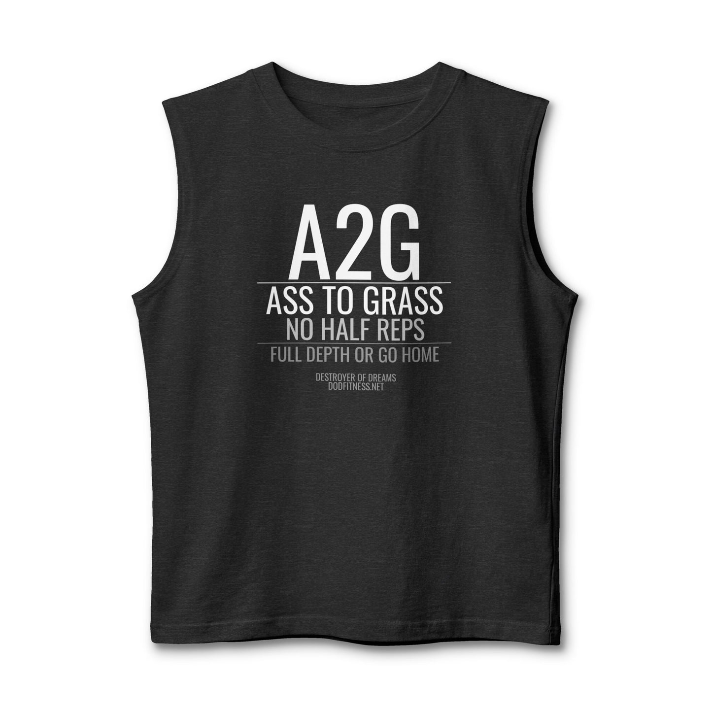 DoD Fitness - A2G - No Half Reps Stringer Tank