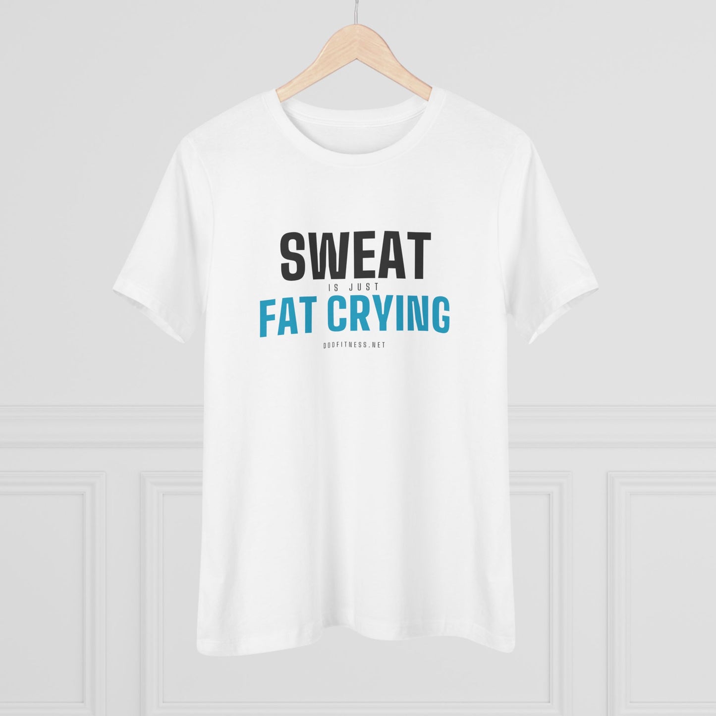 DoD Fitness - Fat Crying Frown Women's Tee