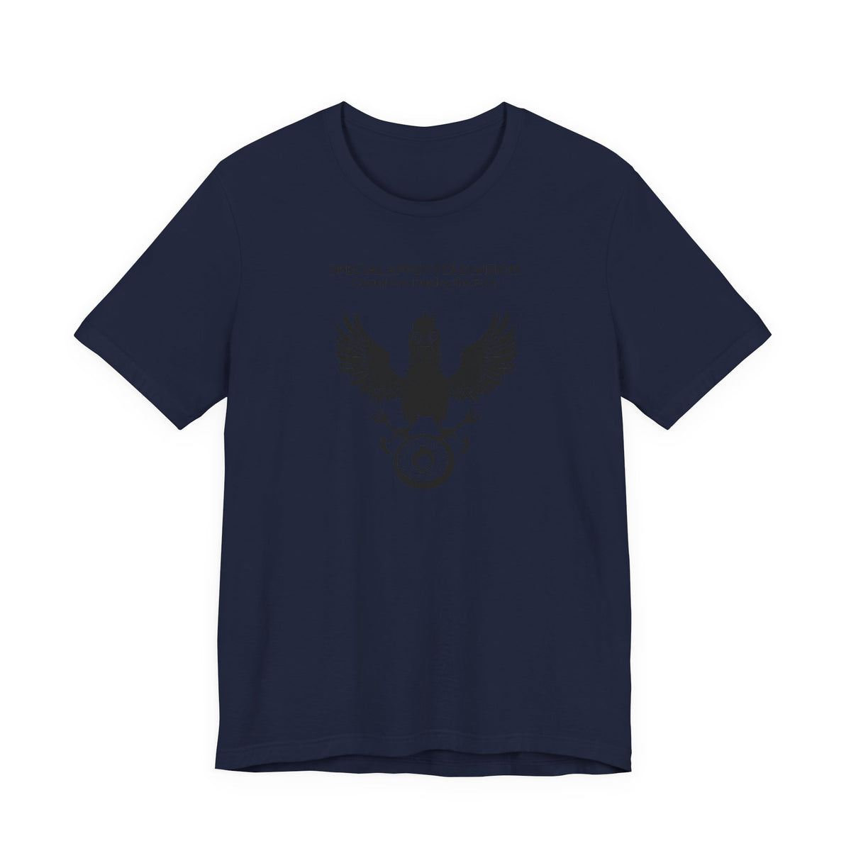 MEAL Team 6 - Deploy the Fork men's tee in Navy - funny gym shirt by DoD Fitness