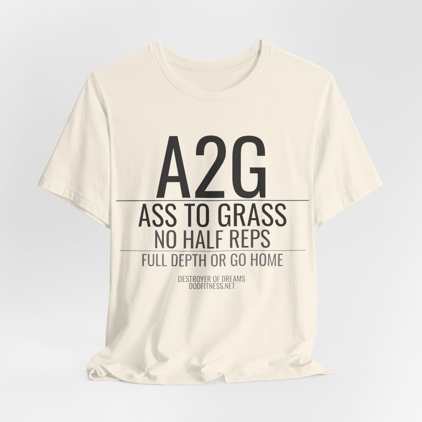DoD Fitness - A2G - No Half Reps Men's Tee