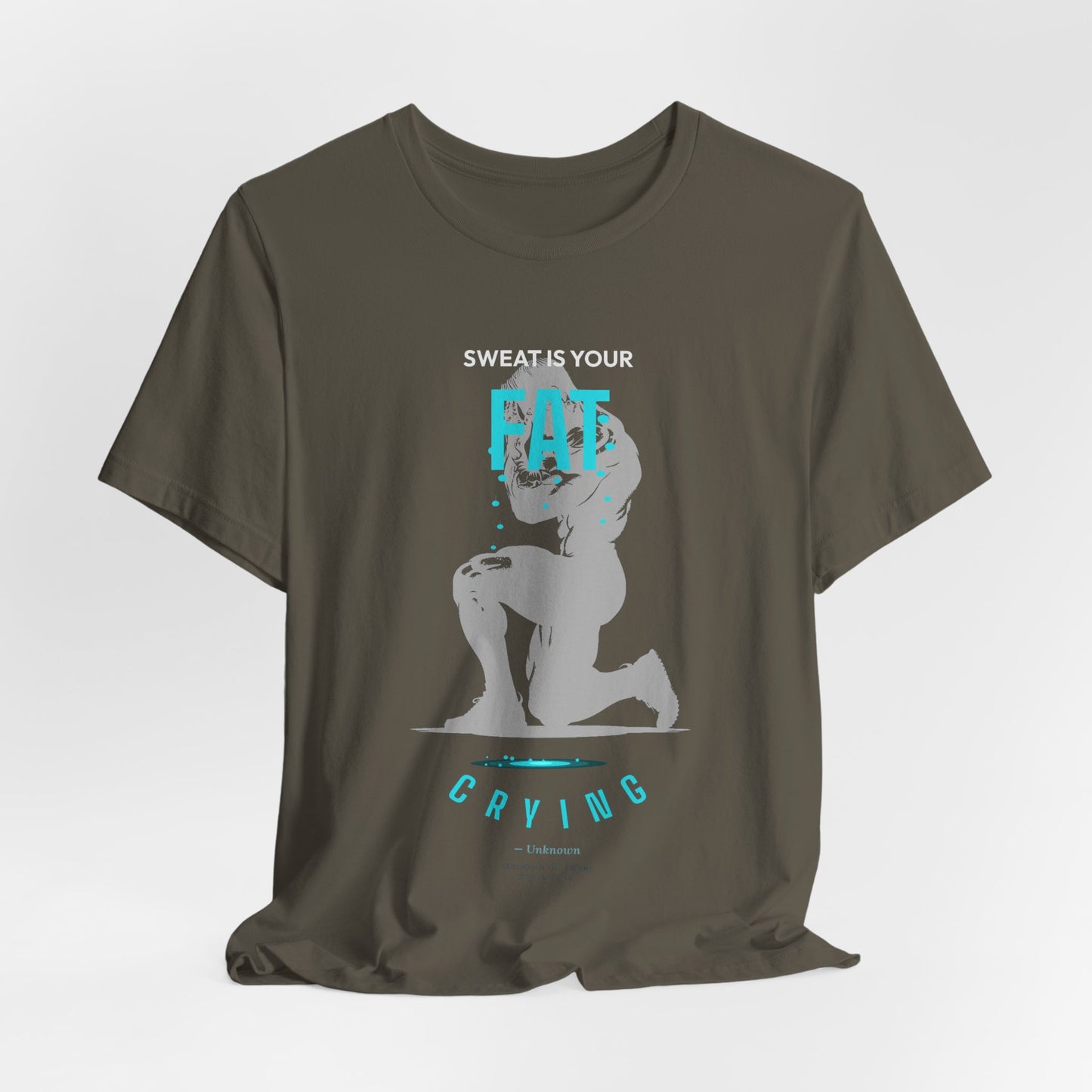 DoD Fitness - Fat Crying Frown Tee