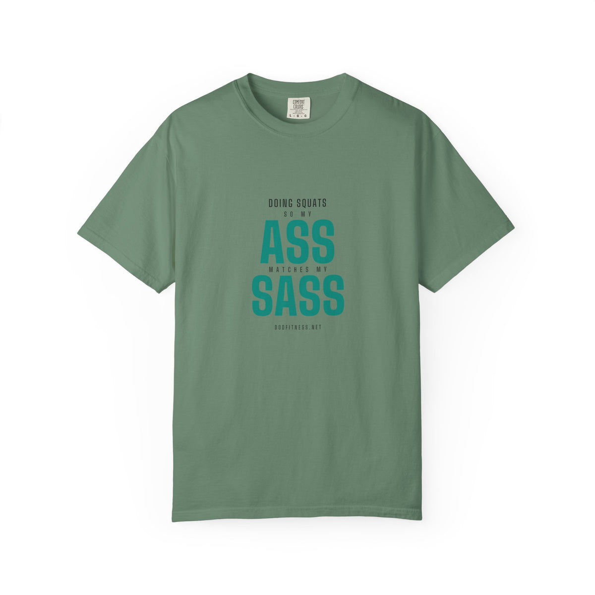 Ass Sass men's tee - funny gym shirt by DoD Fitness