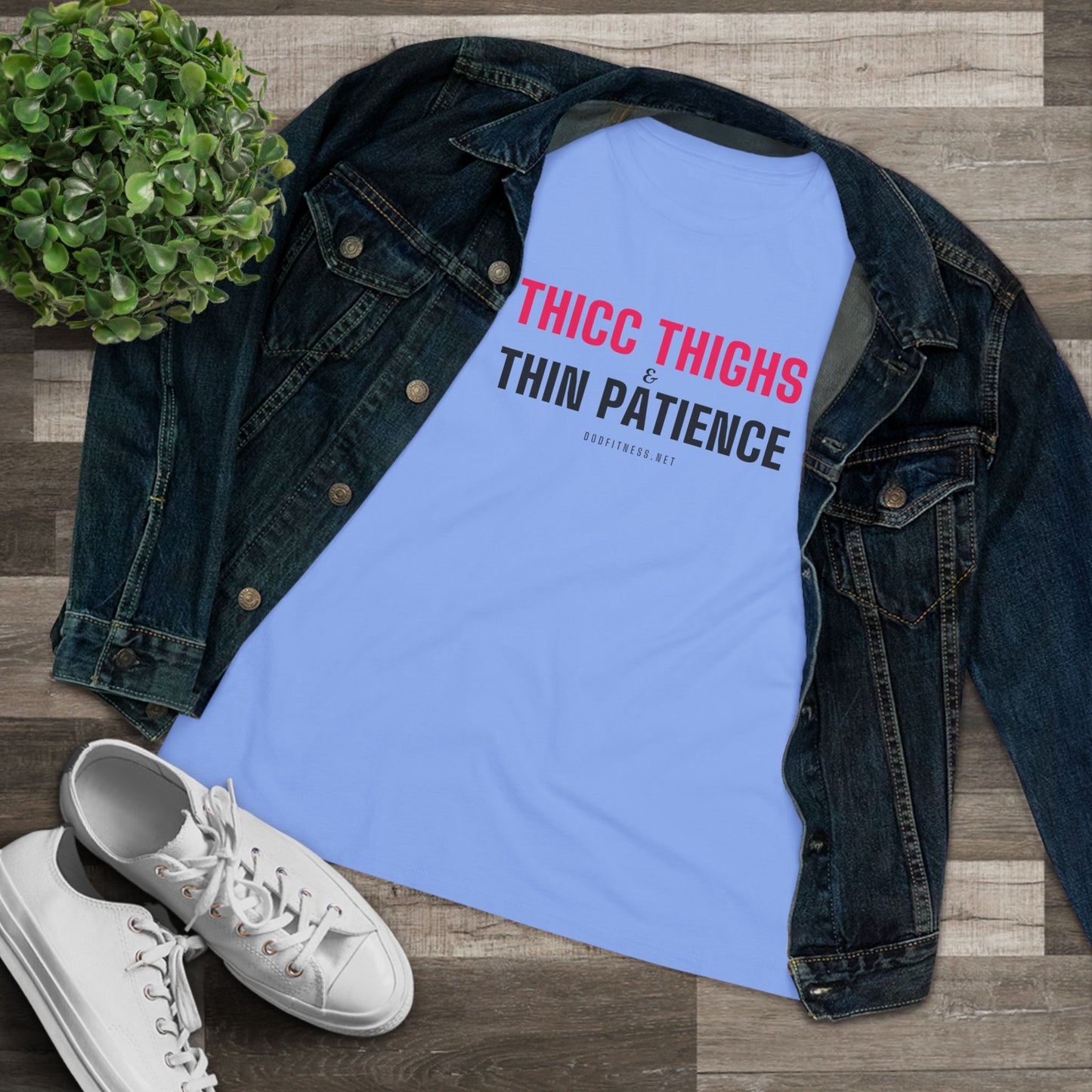 DoD Fitness - Thicc Thighs Women's Tee