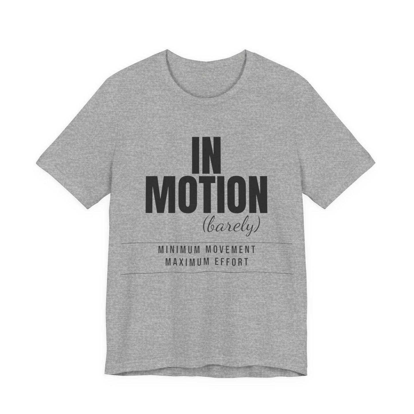 DoD Fitness - In Motion - Barely Moving Men's Tee