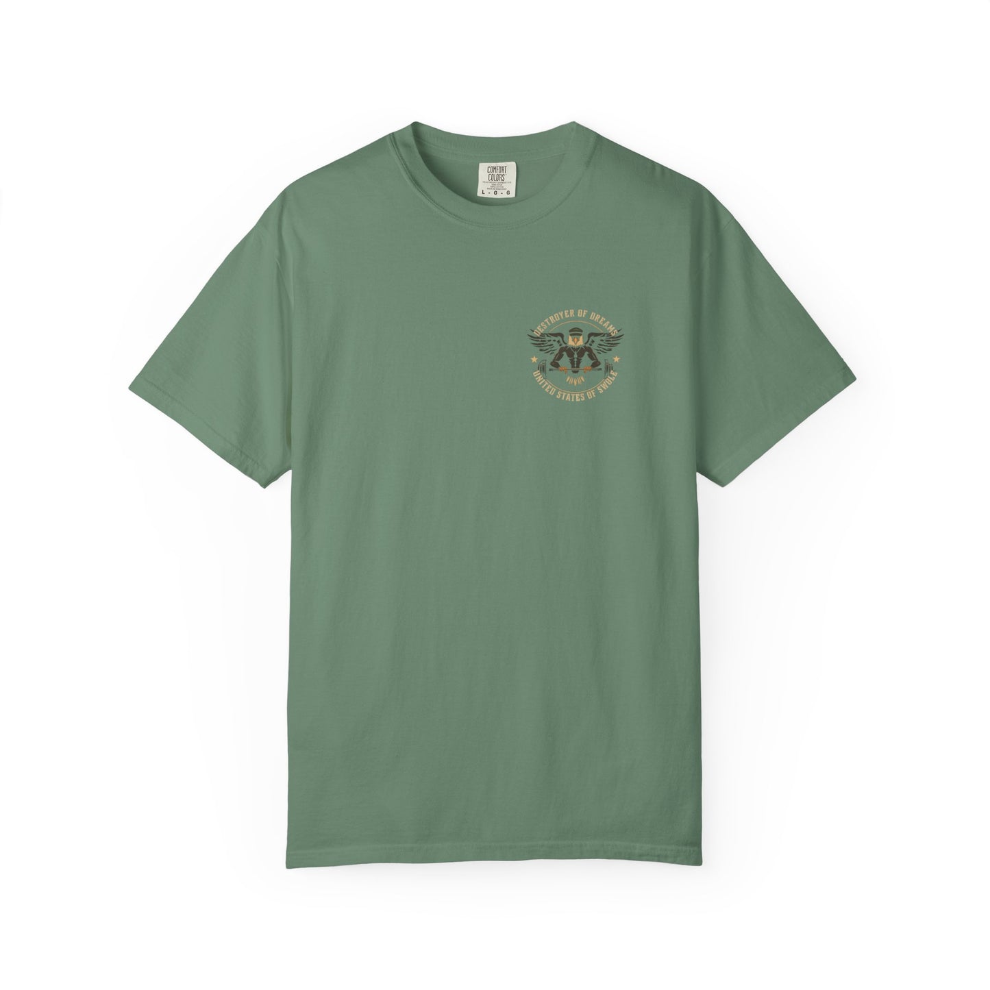United We Serve - Military men's tee in Light Green - funny gym shirt by DoD Fitness